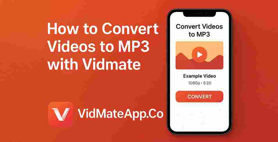 Vidmate দিয়ে ভিডিও MP3 তে কনভার্ট করবেন কিভাবে