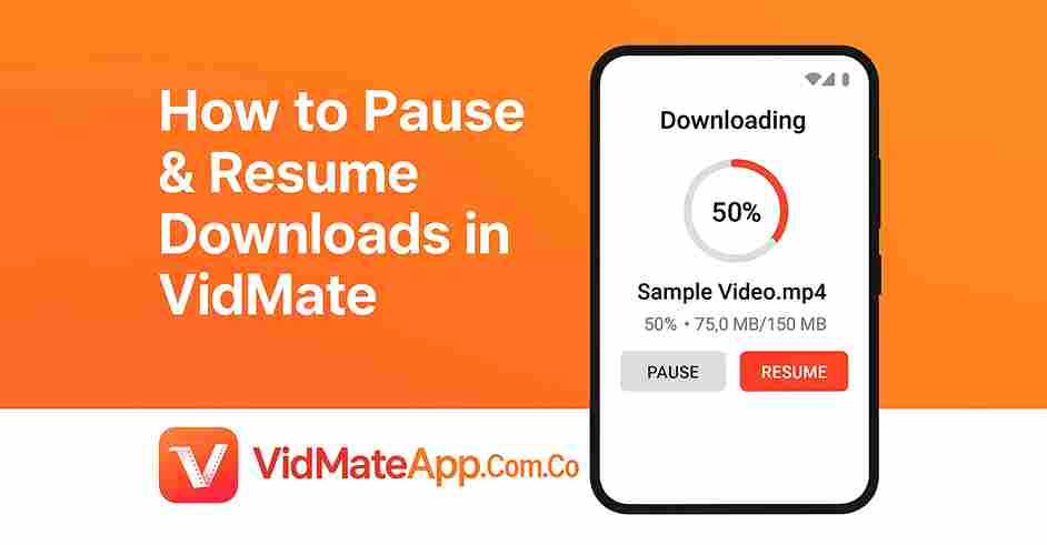 Vidmate-এ ডাউনলোড পজ এবং রিজিউম কিভাবে করবেন