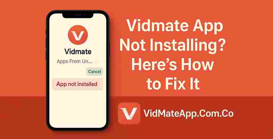 Vidmate App Not Installing? Here’s How to Fix It